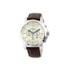 Watch strap Fossil FS4248 Leather Brown 22mm